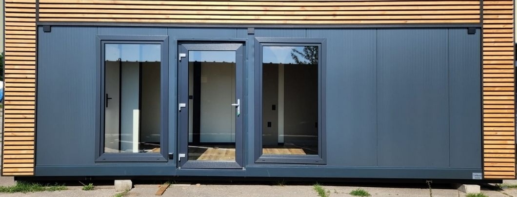 Pawilon handlowy — kontener modułowy do celów handlowych