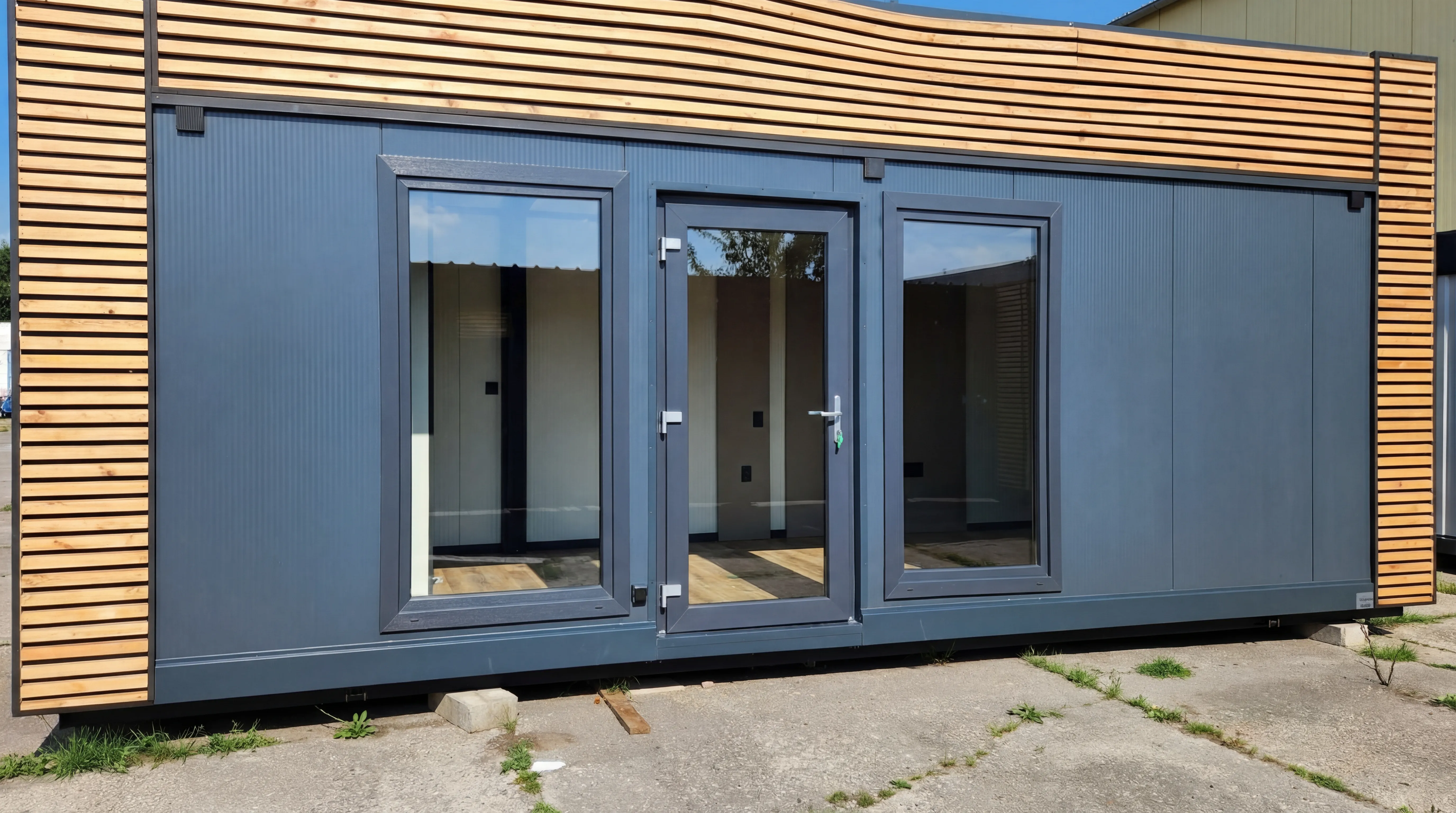 Dom rodzinny modułowy — duża powierzchnia